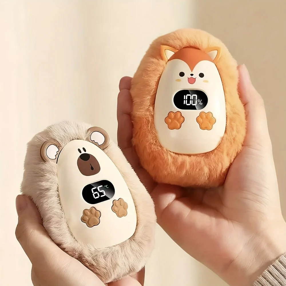 Electric Hand Warmer Rechargeable Pocket Heater Plush - Image 6